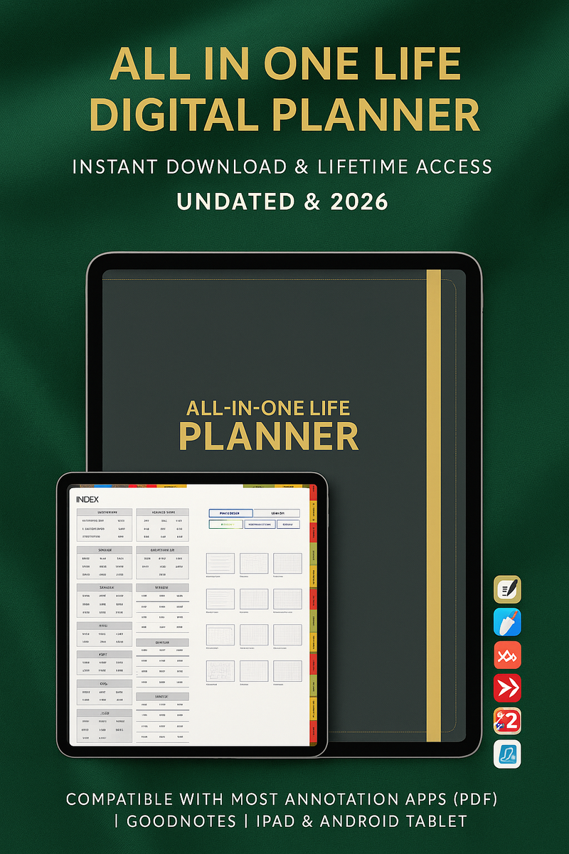 Digital Planner Overview